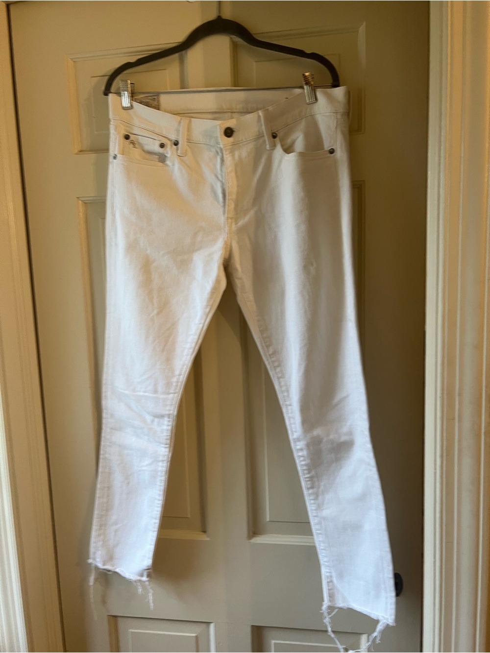 Polo Lauren White Slim Jeans